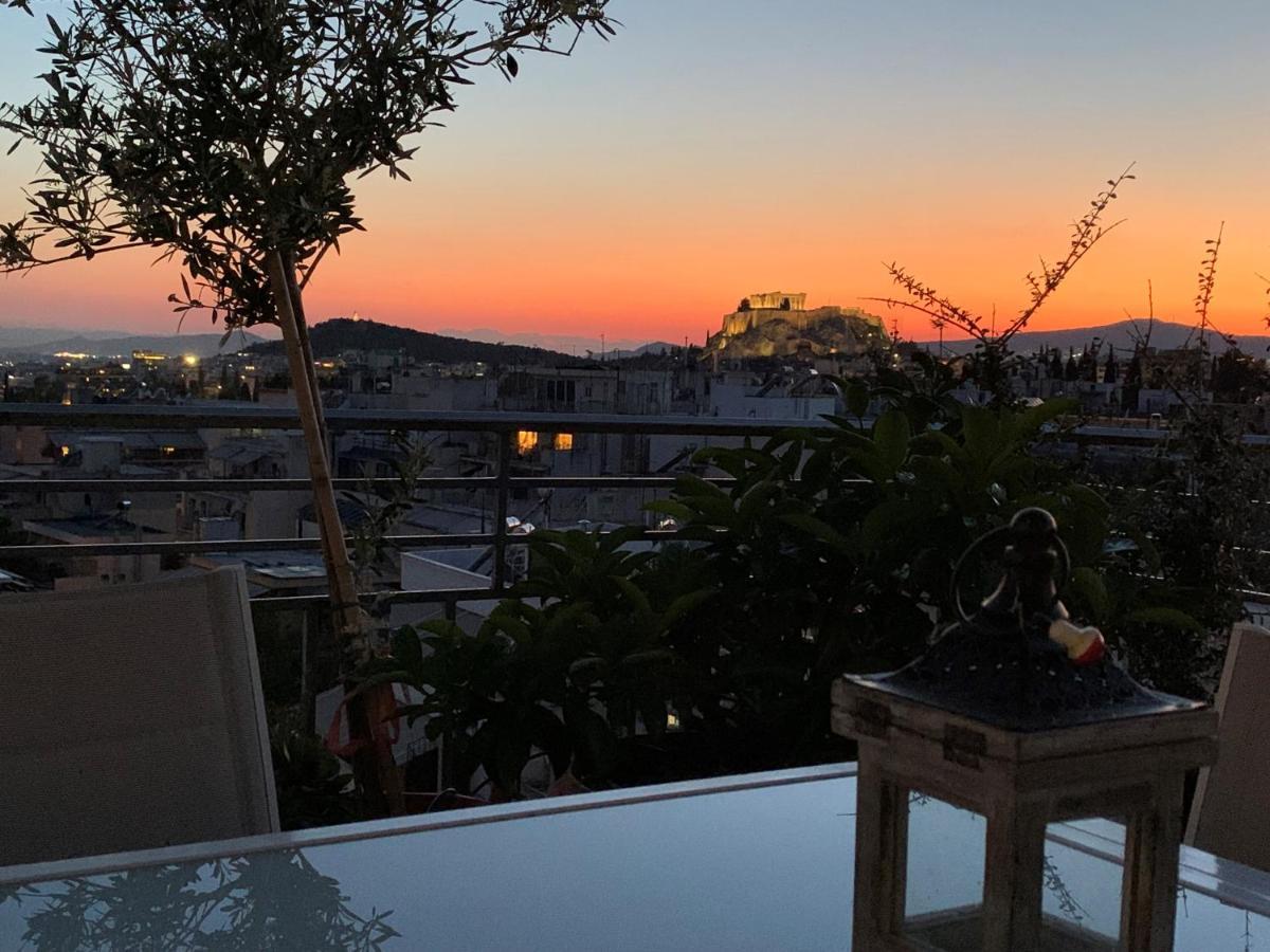Parthenon Sunset Leilighet Athen Eksteriør bilde